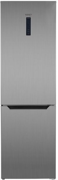 Холодильник двухкамерный KRAFT TNC-NF502X Total No Frost, нержавеющая сталь