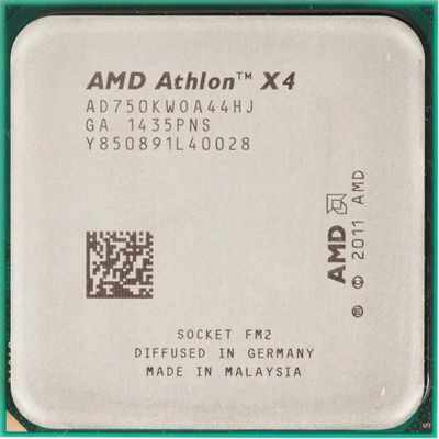 Характеристики Процессор AMD Athlon X4 750K, SocketFM2, OEM ...