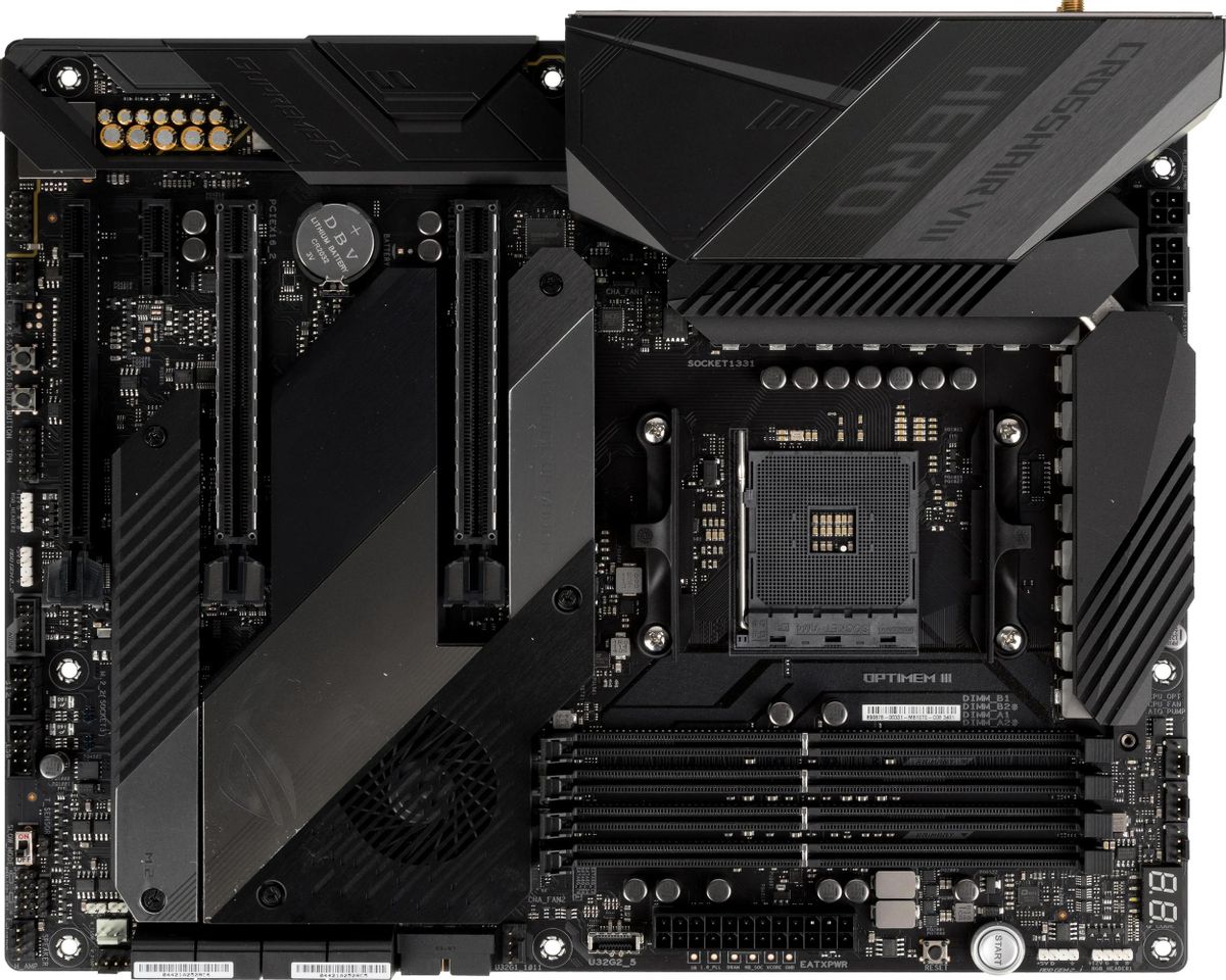 ASUS ROG CROSSHAIR VIII HERO WI FI SocketAM4 AMD X570 ATX Ret 1495446