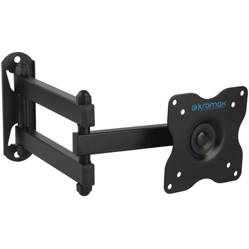 Кронштейн для телевизора Kromax DIX-15, 15-28″, настенный, поворот и наклон, черный [20202]