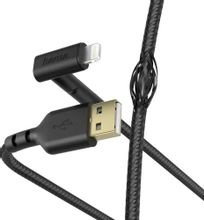 Изображение товара HAMA Lightning USB кабель 1.5 м для Apple MFI черный