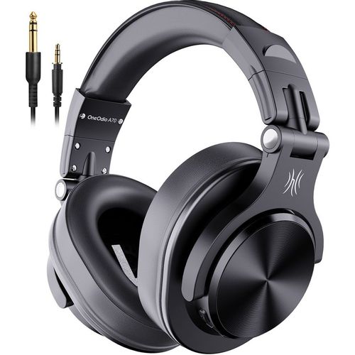 Наушники ONEODIO A70, 3.5 мм/Bluetooth, мониторные, черный