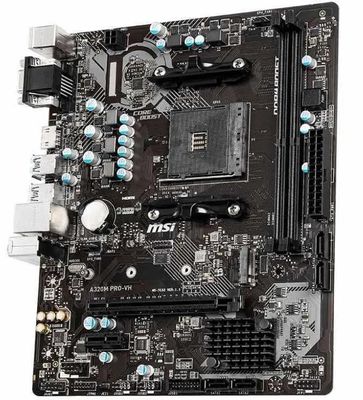 Материнская плата MSI A320M PRO-VH, SocketAM4, AMD A320, mATX, Ret ...