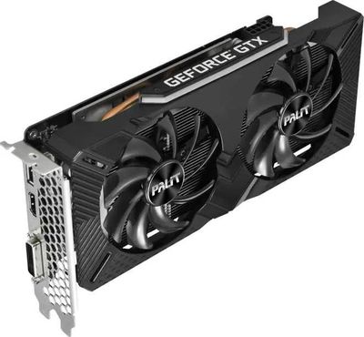 Palit NVIDIA GeForce GTX 1660TI PA-GTX1660Ti DUAL OC 6G 6ГБ GDDR6
