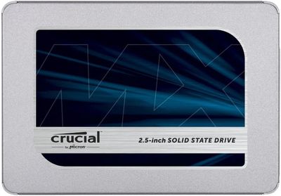SSD накопитель Crucial MX500 CT500MX500SSD1 500ГБ, 2.5", SATA III