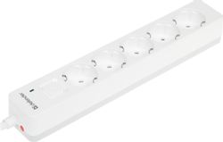 Сетевой фильтр Defender DFS 131, 1.5м, белый