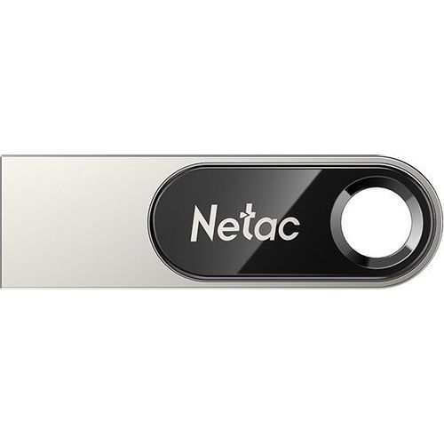 Флешка USB NETAC U278 128ГБ, USB3.0, серебристый и черный [nt03u278n-128g-32pn]