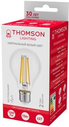Лампа филаментная Thomson E27, груша, 13Вт, одна шт.
