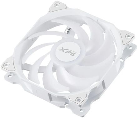 Вентилятор XPG Vento 120 3шт, 120мм, 4-pin, 1850об/мин, 24 дБ, ARGB, белый, Ret [vento120argbpwm3c-whcww]