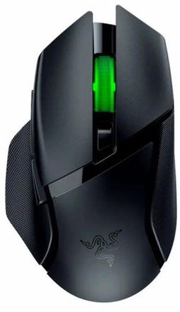 Мышь беспроводная Razer Basilisk V3 X Hyperspeed, игровая, оптическая, 18000dpi, черный [rz01-04870100-r3g1]