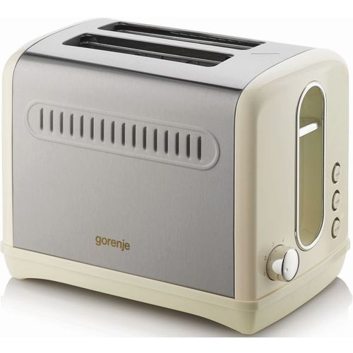 Тостер Gorenje T1100CLI, бежевый/серебристый — цена и наличие Тостер Gorenje T1100CLI, бежевый/серебристый