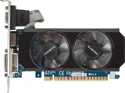 Gigabyte NVIDIA  GeForce GT 430 1ГБ DDR3, Low Profile,  OC,  Ret [gv-n430oc-1gl]