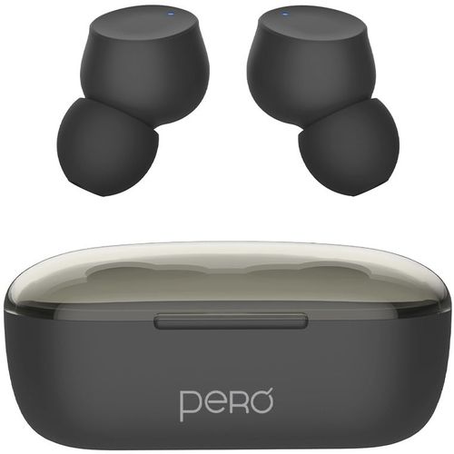 Наушники PERO PTWS07B, Bluetooth, внутриканальные, черный