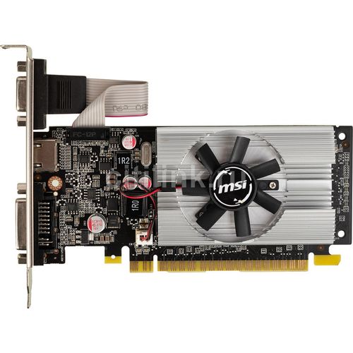 Видеокарта MSI NVIDIA GeForce 210 N210-1GD3/LP 1ГБ DDR3, Low Profile, Ret