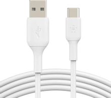 Изображение товара Кабель Belkin CAB001bt1MWH, USB Type-C (m) - USB (m), 1м, белый Изображение товара Кабель Belkin CAB001bt1MWH, USB Type-C (m) - USB (m), 1м, белый