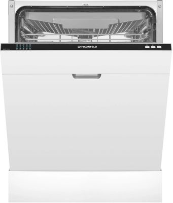 Встраиваемая посудомоечная машина MAUNFELD MLP-123I,  полноразмерная, ширина 59.8см, полновстраиваемая, загрузка 14 комплектов
