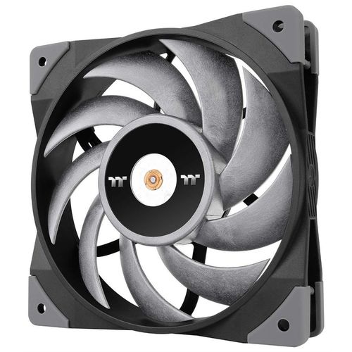 Вентилятор Thermaltake Toughfan 12 Turbo 120мм, 4-pin, 2500об/мин, 28.1 дБ, черный, Ret [cl-f121-pl12gm-a]