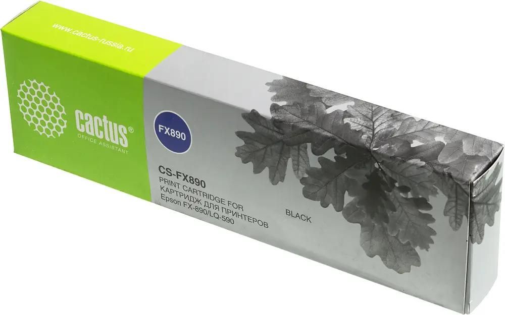 Картридж Cactus CS-FX890, черный / 12.7мм, 17м ( CS-FX890 – купить