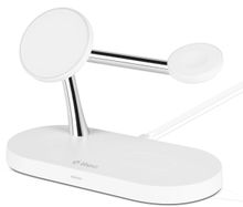 Изображение товара Беспроводное зарядное устройство TTEC AirCharger Quattro M,  USB-A,  USB-C, USB-C, 10Вт, белый [2ks26b]