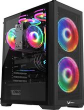 Изображение товара Корпус ATX Formula Air Power G5 DUO Midi-Tower без БП черный с подсветкой RGB