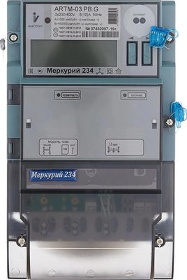 Счетчик электроэнергии ИНКОТЕКС Меркурий, 3-фазный, многотарифный, 5(10 ...