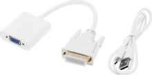 Изображение товара Переходник VGA  DVI-D (m) (прямой) -  VGA (f) (прямой),  0.23м
