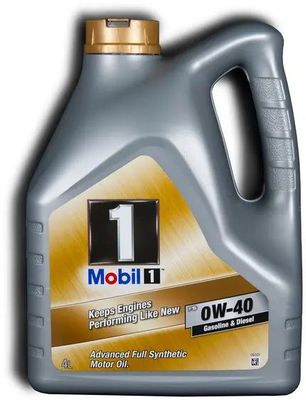Моторное масло MOBIL 1 FS, 0W-40, 4л, синтетическое [153677]