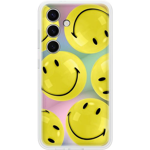 Чехол (клип-кейс) Samsung Flipsuit Case S24+, для Samsung Galaxy S24+, желтый/прозрачный [ef-ms926cyegru]
