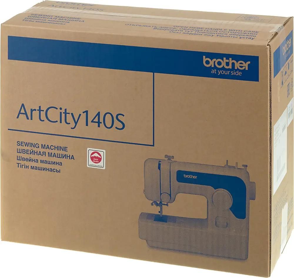 Обзор товара швейная машина Brother ArtCity 140S белый (303826) в  интернет-магазине СИТИЛИНК