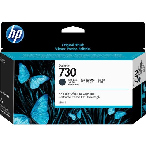 Картридж HP 730, черный матовый / P2V65A