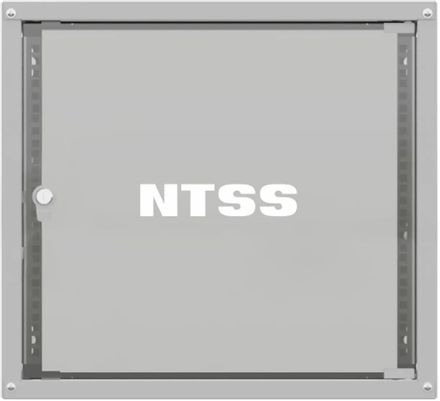 Шкаф коммутационный NTSS Lime NTSS-WL9U5560GS настенный, стеклянная передняя дверь, 9U, 550x500x600 мм