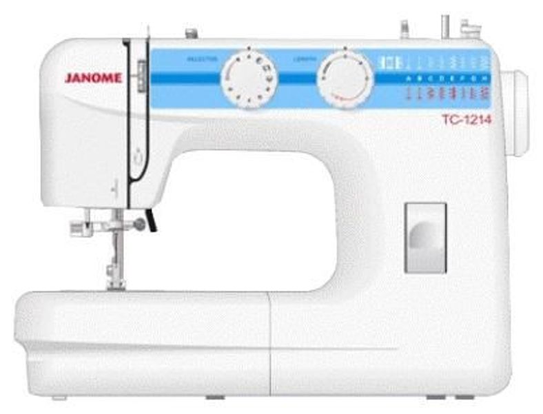 Швейная машина Janome TC-1214, белый [tc 1214]