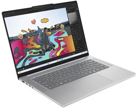 Ноутбук Lenovo IdeaPad Slim 5 15ARP10, 15.1", 2025, OLED, AMD Ryzen 5 7535HS 3.3ГГц, 6-ядерный, 16ГБ LPDDR5x, 512ГБ SSD,  AMD Radeon  680M, без операционной системы,  светло-серый [83j3005vrk]