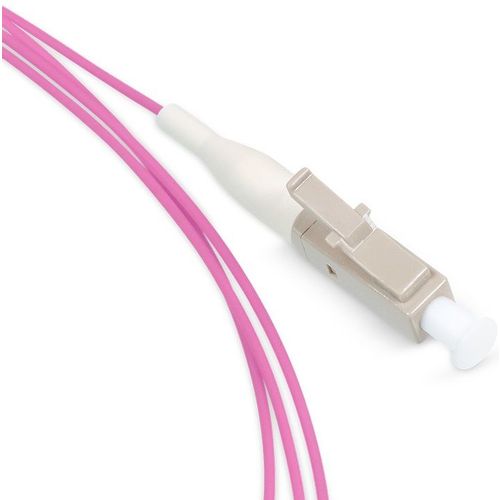 Пигтейл CABEUS 1 50/125 OM4 1.5м LSZH розовый [pt-lc-50-om4]
