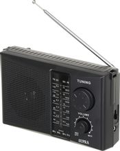 Радиоприемник Supra ST-10, черный – купить в Ситилинк | 1397582