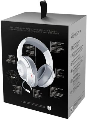Razer Kraken X Mercury rz04 02890300 r3m1 1406146