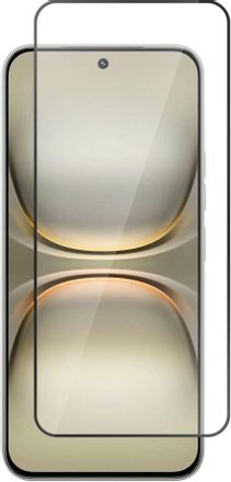 Защитное стекло для экрана BORASCO для Tecno Spark 40 Pro/Pova 7 Pro 5G антиблик, 161х74 мм, 2.5D, черный [75483]
