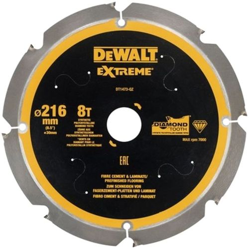 Пильный диск DeWALT DT1473-QZ, 216мм, 1.5мм, 30мм, универсальный