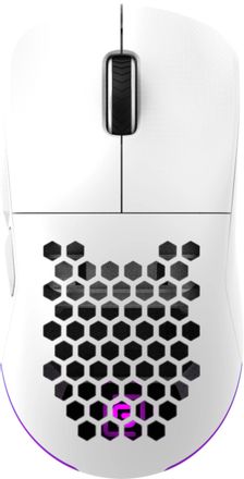 Мышь беспроводная Oklick 900GMW, игровая, Bluetooth/Радио, оптическая, USB, 26000dpi, белый