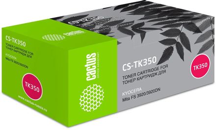 Картридж Cactus CS-TK350, TK-350, черный / CS-TK350