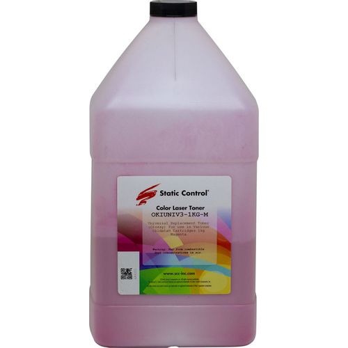 Тонер STATIC CONTROL OKIUNIV3-1KG-M, для Oki C3300N/5500, пурпурный, 1000грамм, флакон — цена и наличие Тонер STATIC CONTROL OKIUNIV3-1KG-M, для Oki C3300N/5500, пурпурный, 1000грамм, флакон