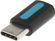 Изображение товара Переходник USB2.0 VENTION CDXB0,  USB Type-C (m) -  micro USB B (f)