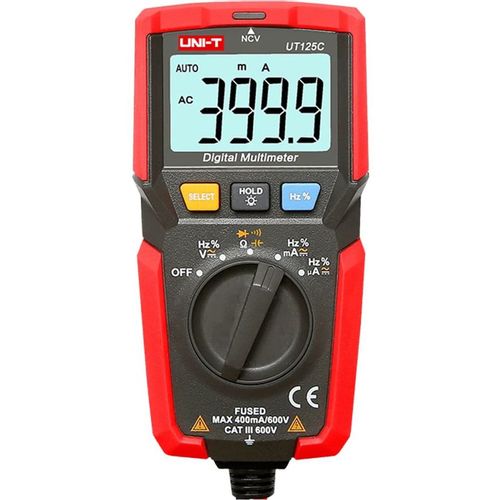 Мультиметр цифровой UNI-T UT125C, автоматический