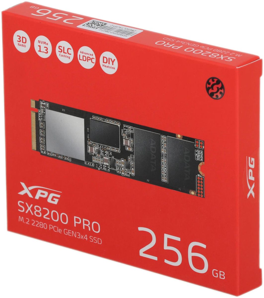Adata sx8200 pro top 256gb