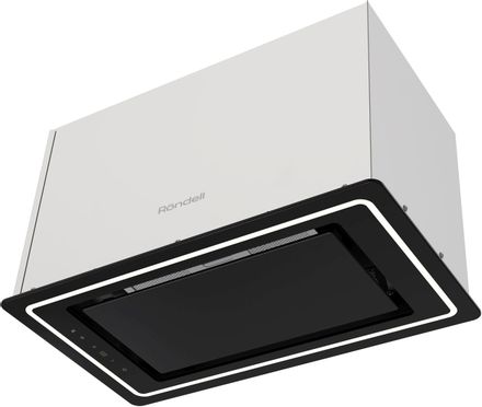 Встраиваемая вытяжка Rondell R-BH 6080 BK, управление сенсорное, черный