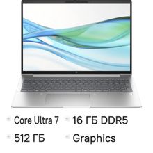 Изображение товара HP ProBook 460 G11 ноутбук 16 IPS Intel Core Ultra 7 155U 16ГБ SSD