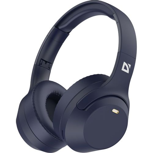 Наушники Defender FreeMotion B690, 3.5 мм/Bluetooth, накладные, синий [63691]