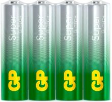 Изображение товара GP Super 15AA21RA-2CRS4 щелочные батарейки AA 4 шт. надежный источник электропитания