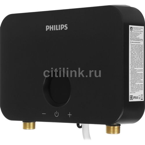Водонагреватель Philips Via AWH1053/10(55LA), проточный, 5.5кВт, темно-синий