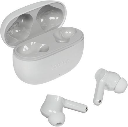 Наушники REALME TechLife Buds T200 Lite, Bluetooth, внутриканальные, серый [6942729003761]